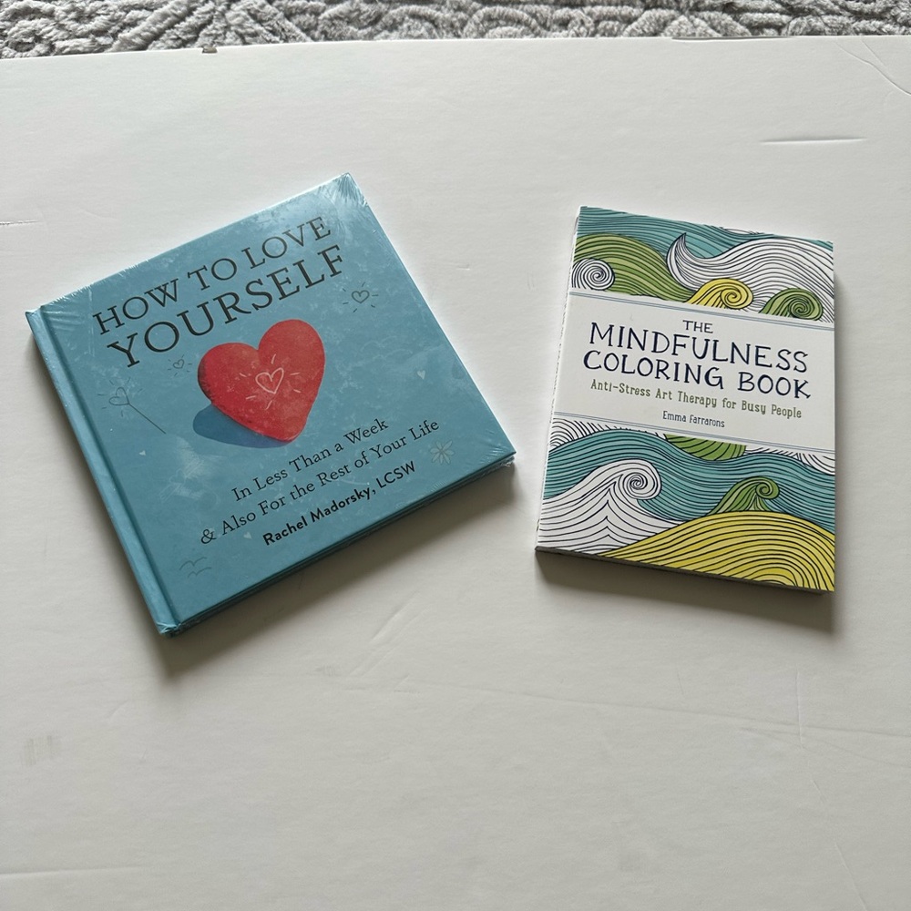 NWOT Self-Help and Mindfulness Book Set